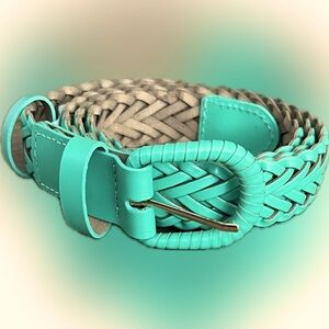 NWT Talbots Green Belt Women’s Size L